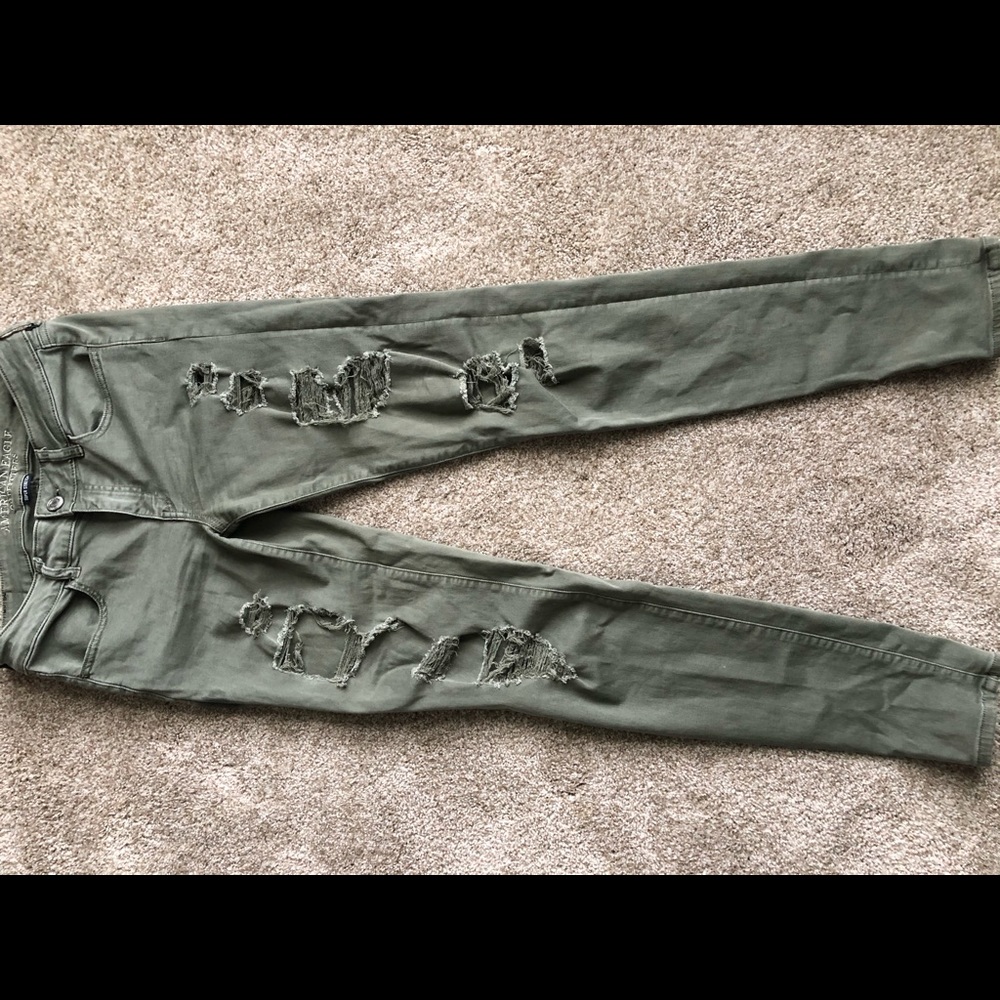American Eagle Jeans, Size 8, Extra Long